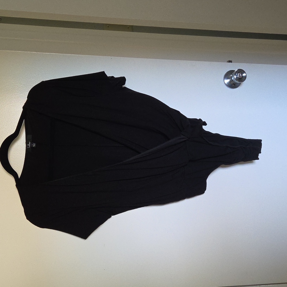 Lulus black bodysuit top